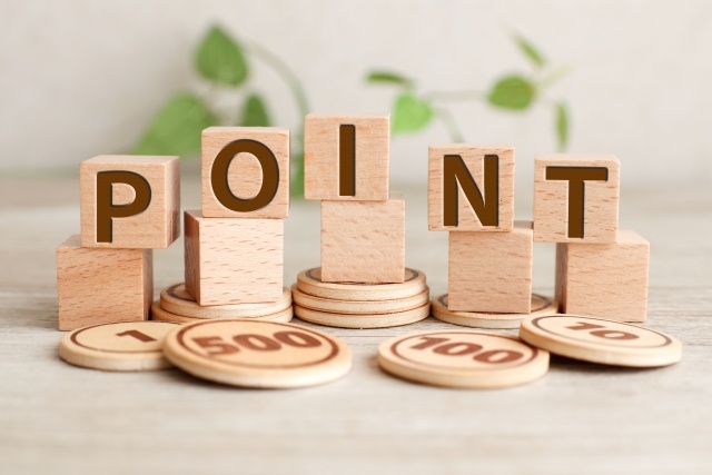 POINTの積み木